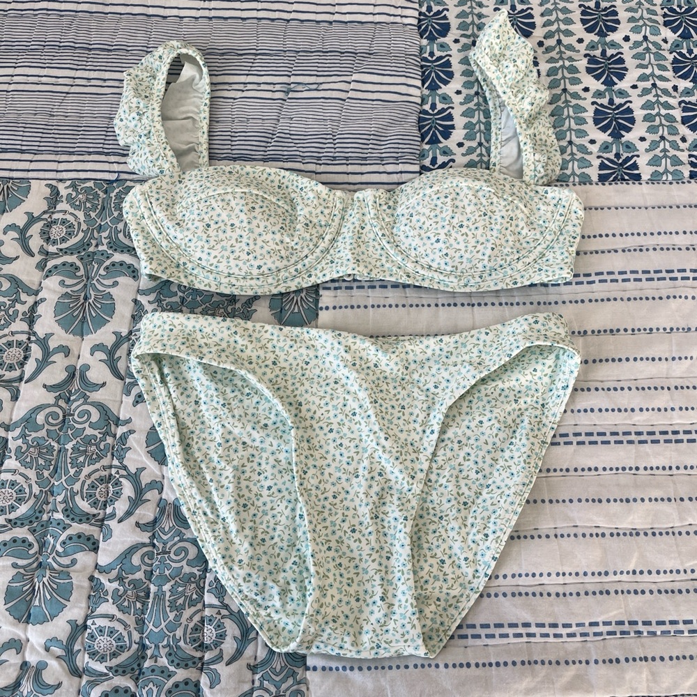 Minnow Floral Bikini Set XS